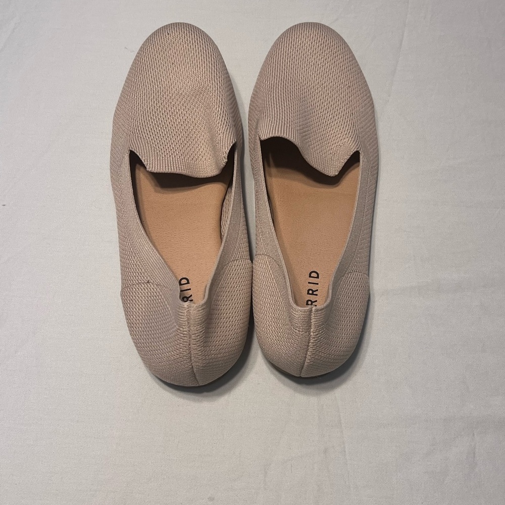 Women's Beige Slip-On Shoes